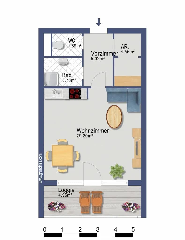 1-Zimmer-Wohnung kaufen in Mödling – 53,5 m², € 179.000 – Bild 23 von 23