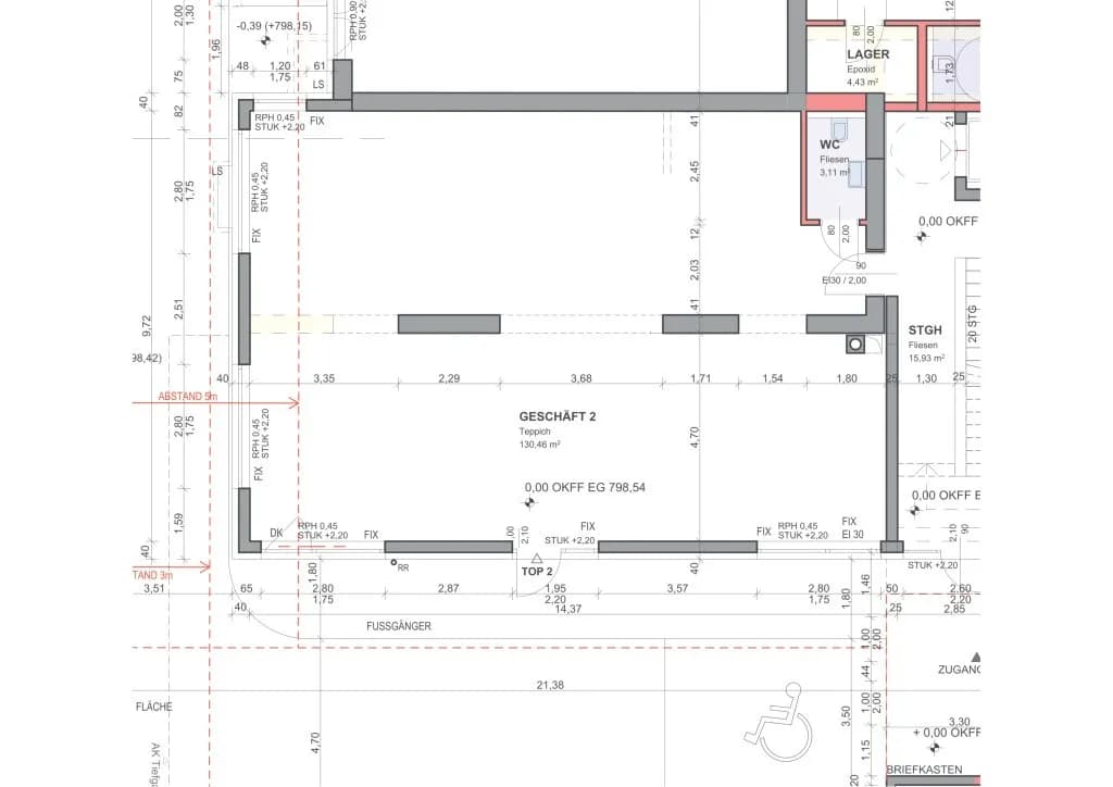 Gewerbeimmobilie mieten in Kufstein – 130 m², € 2.300 – Bild 7 von 8