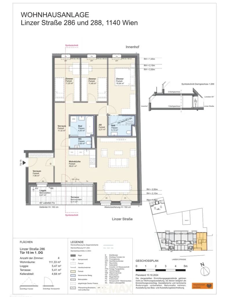 4-Zimmer-Wohnung kaufen in Wien – 109,09 m², € 778.000 – Bild 6 von 6