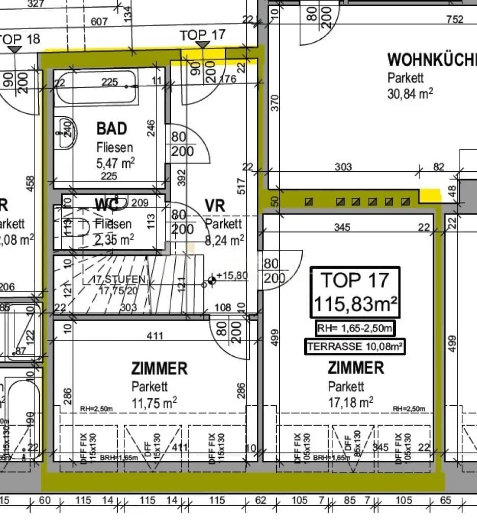 4-Zimmer-Wohnung kaufen in Wien – 112,91 m², € 739.000 – Bild 17 von 18