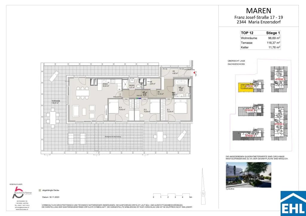 4-Zimmer-Wohnung kaufen in Mödling – 96,69 m², € 780.000 – Bild 21 von 21