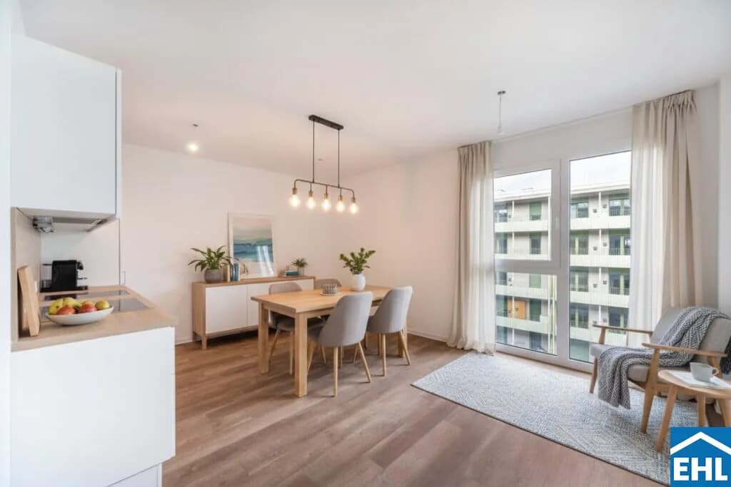 2-Zimmer-Wohnung mieten in Graz – 54,55 m², € 856
