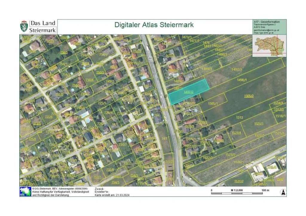 Grundstück kaufen in Leibnitz – 1 666 m² – Bild 7 von 9