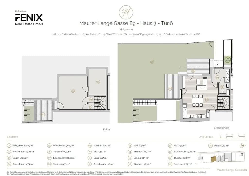4-Zimmer-Haus kaufen in Wien – 107,06 m², € 1.278.000 – Bild 5 von 7