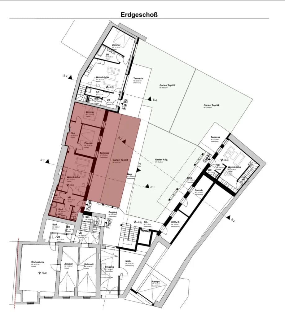 3-Zimmer-Wohnung kaufen in Wien – 70,6 m², € 992.000 – Bild 3 von 4