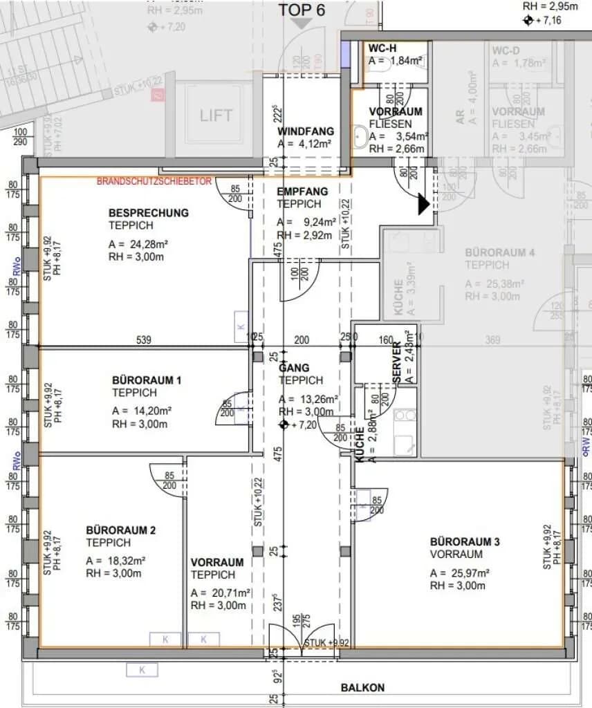 4-Zimmer-Gewerbeimmobilie mieten in Graz – 134 m², € 1.676 – Bild 10 von 10
