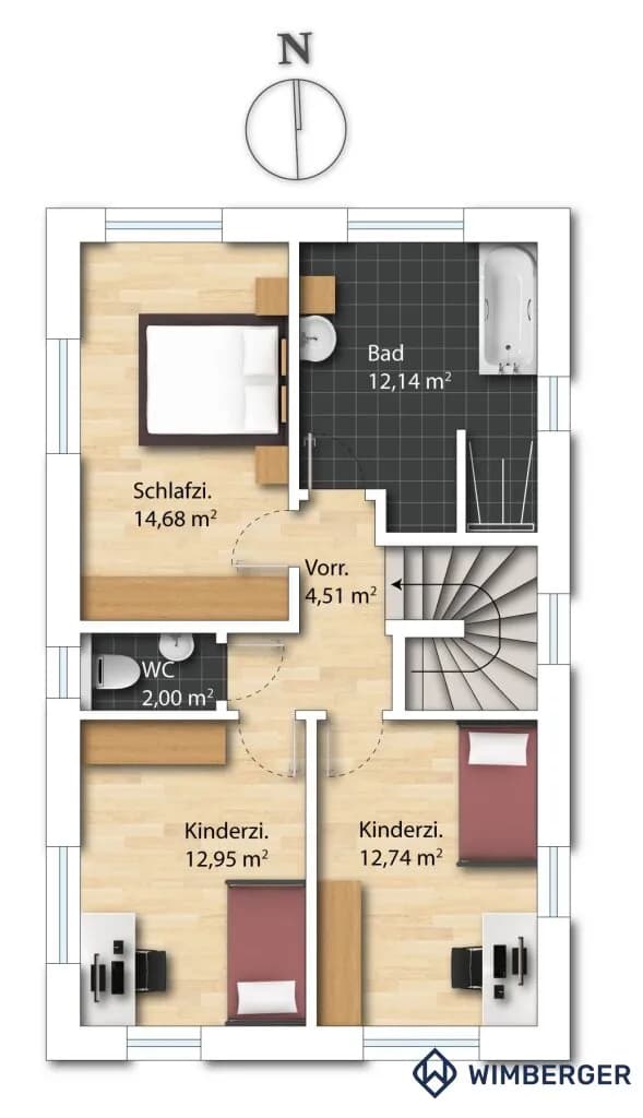 Haus kaufen in Perg – 122 m², € 425.800 – Bild 7 von 8