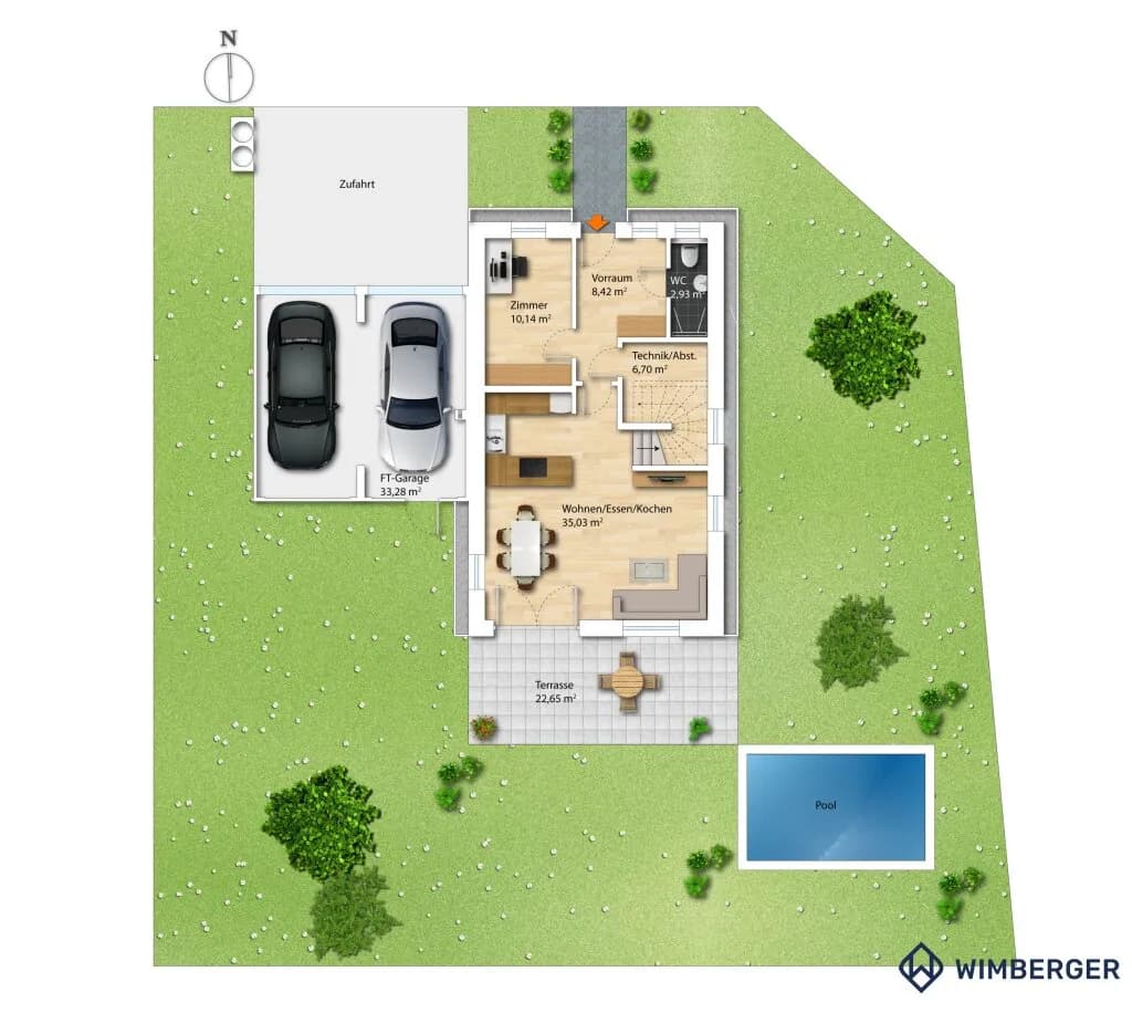 Haus kaufen in Perg – 122 m², € 425.800 – Bild 8 von 8