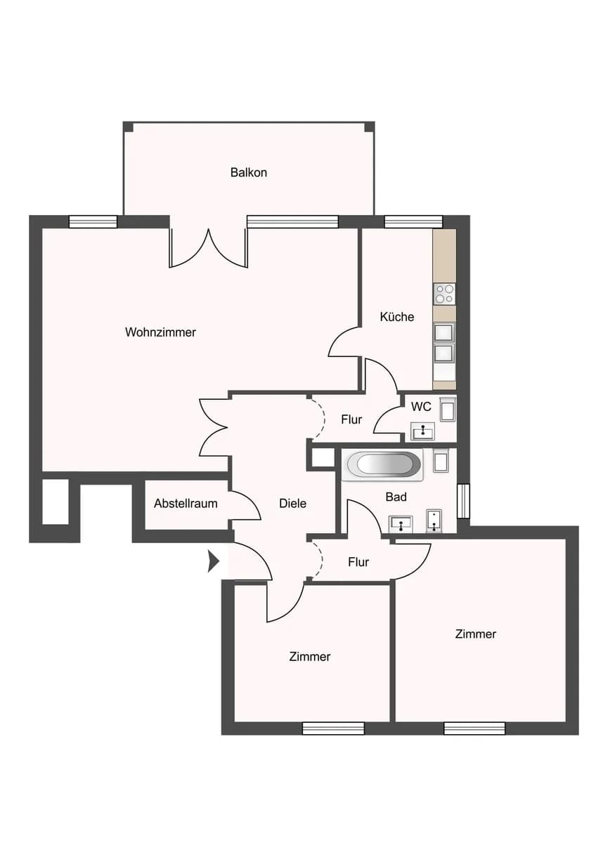 3-Zimmer-Wohnung kaufen in Wien – 94 m², € 648.000 – Bild 13 von 15