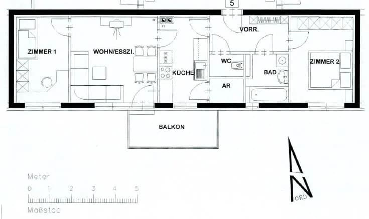 3-Zimmer-Wohnung mieten in Murtal – 58,61 m², € 466 – Bild 2 von 2