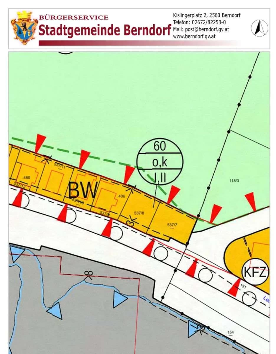 Grundstück kaufen in Baden – 639 m², € 149.000 – Bild 3 von 3