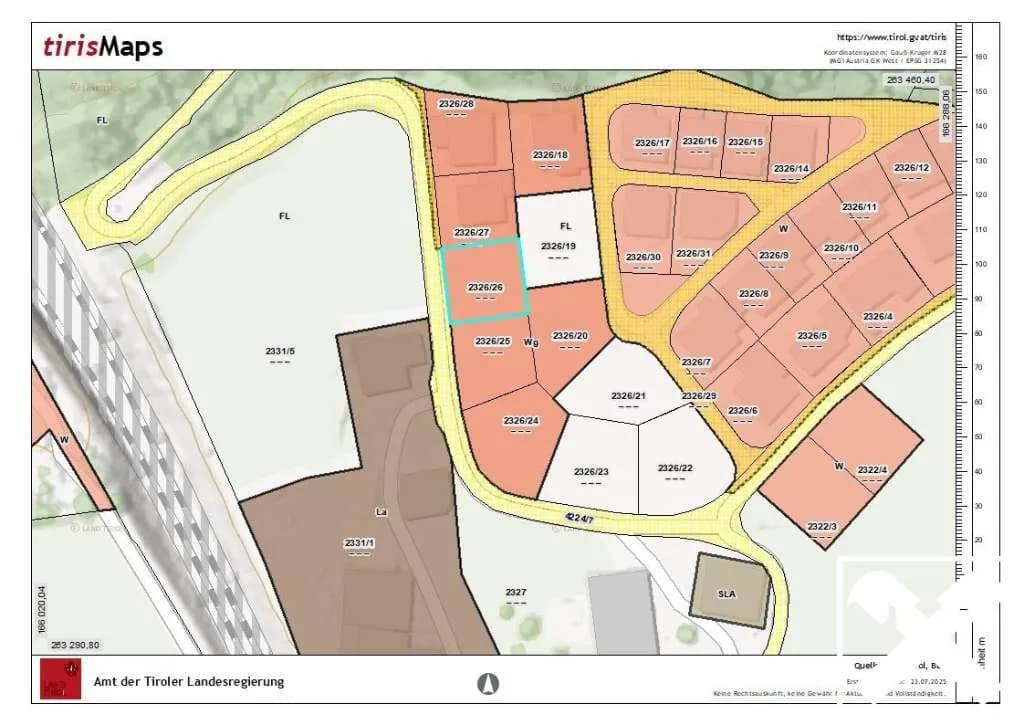 Grundstück kaufen in Kitzbühel – 497 m², € 745.500 – Bild 9 von 9