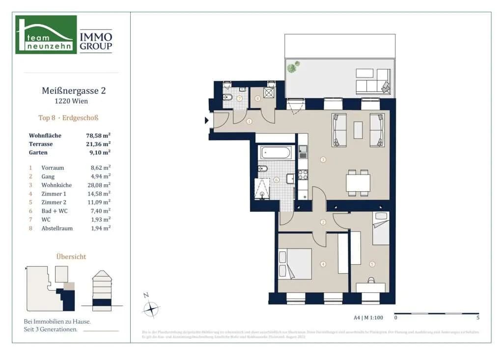 3-Zimmer-Wohnung kaufen in Wien – 78,08 m², € 469.000 – Bild 27 von 27