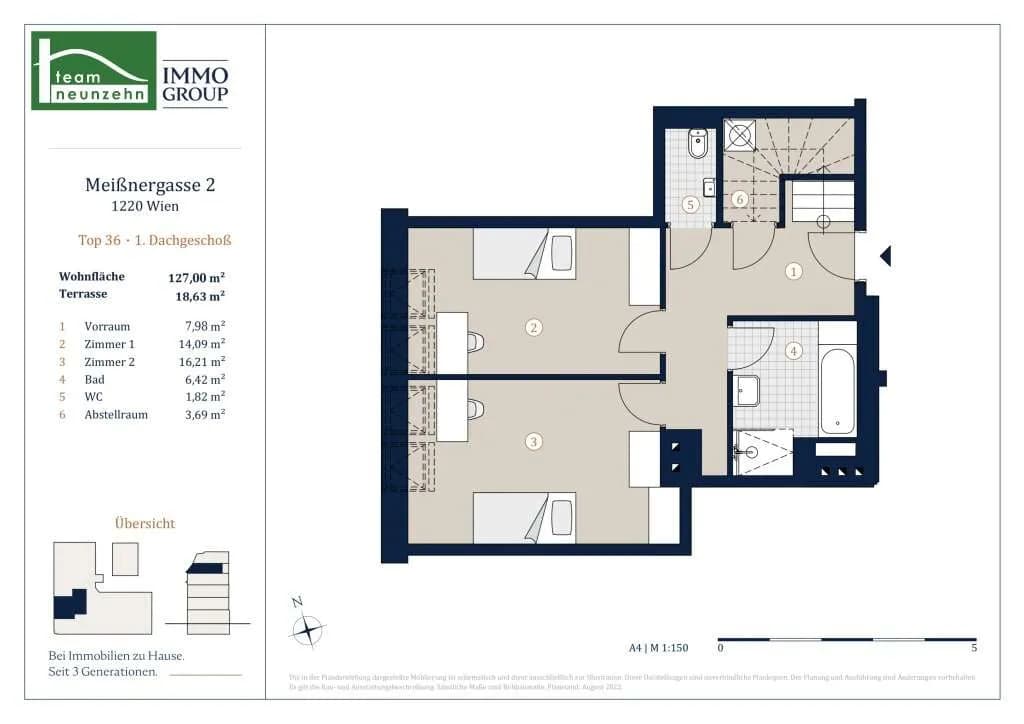 4-Zimmer-Wohnung kaufen in Wien – 127,29 m², € 875.001 – Bild 32 von 33