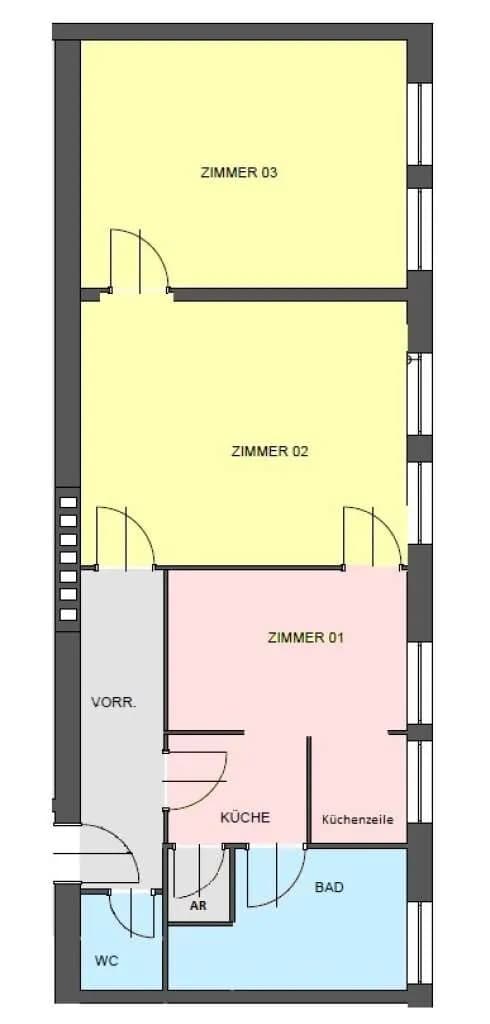 2-Zimmer-Wohnung kaufen in Graz – 70 m², € 197.000 – Bild 13 von 13