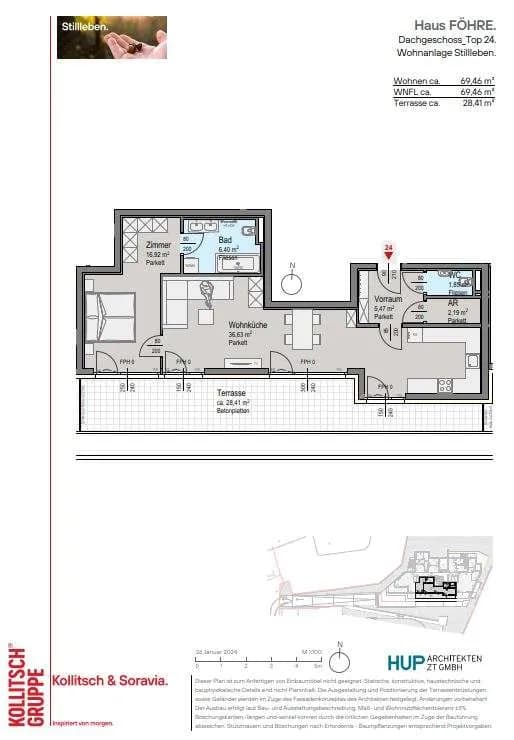 2-Zimmer-Wohnung kaufen in Mödling – 69,46 m², € 360.100 – Bild 9 von 9