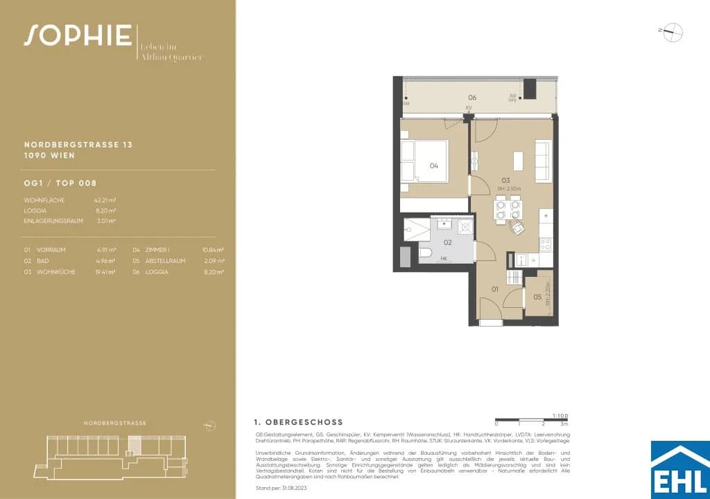 Immobilie kaufen in Wien – 42,21 m², € 335.000 – Bild 19 von 19