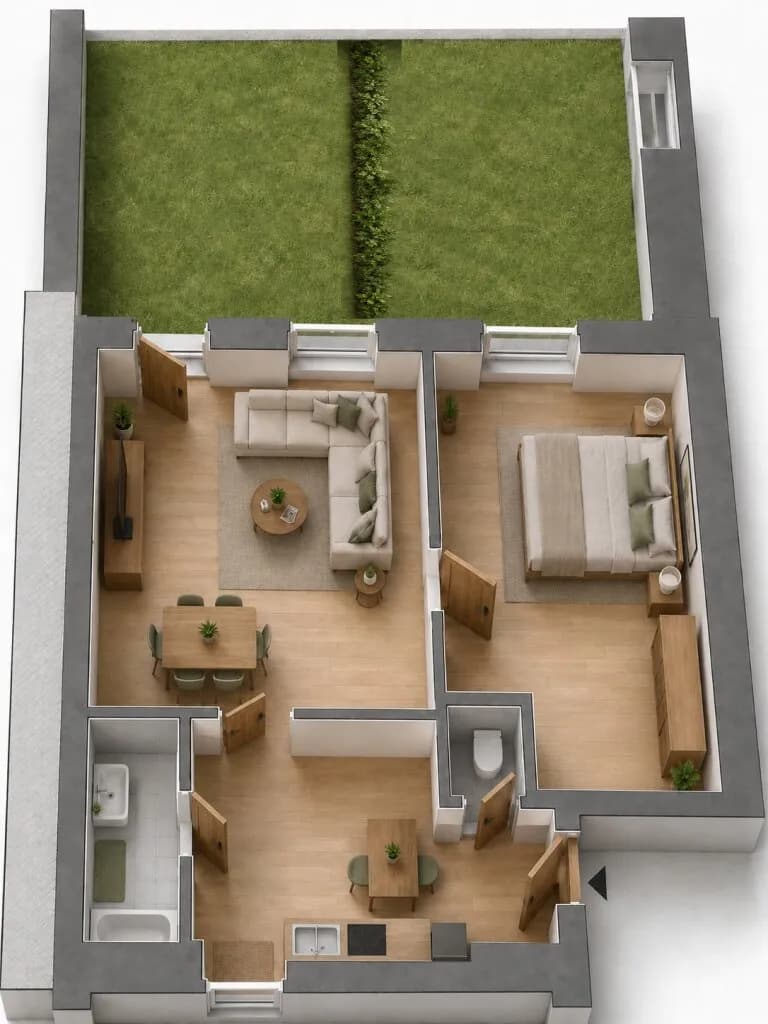 Wohnung kaufen in Wien – 30 m², € 99.000 – Bild 2 von 34