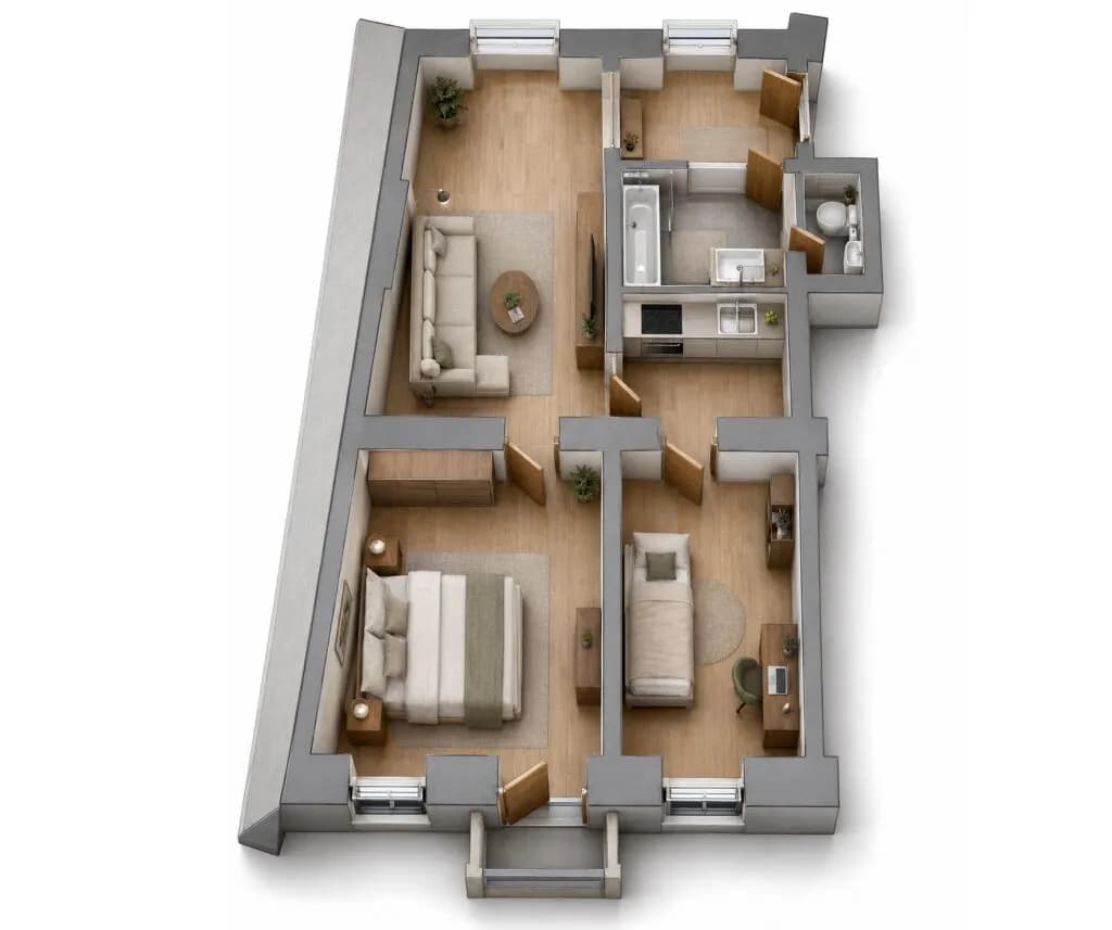 Wohnung kaufen in Wien – 30 m², € 99.000 – Bild 7 von 34