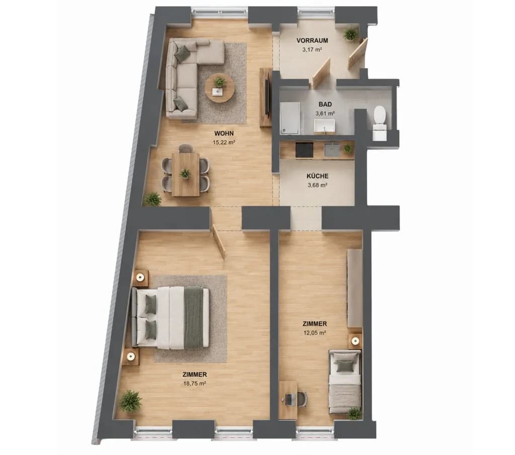 Wohnung kaufen in Wien – 30 m², € 99.000 – Bild 15 von 34