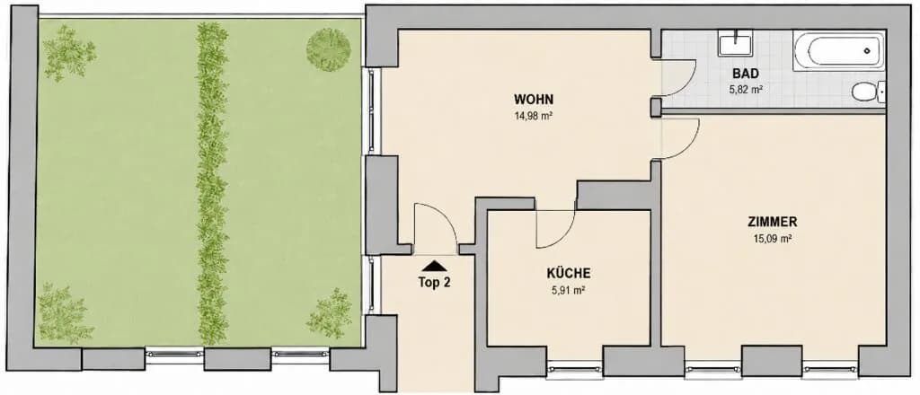 Wohnung kaufen in Wien – 30 m², € 99.000 – Bild 19 von 34
