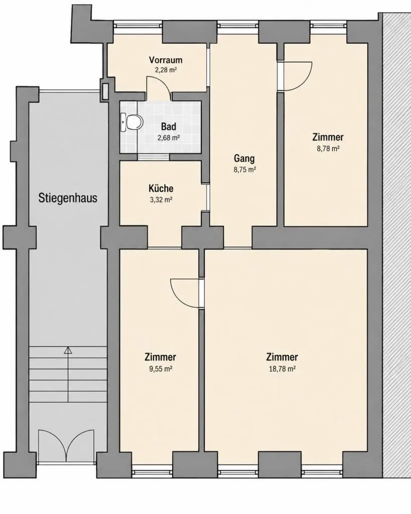 Wohnung kaufen in Wien – 30 m², € 99.000 – Bild 20 von 34