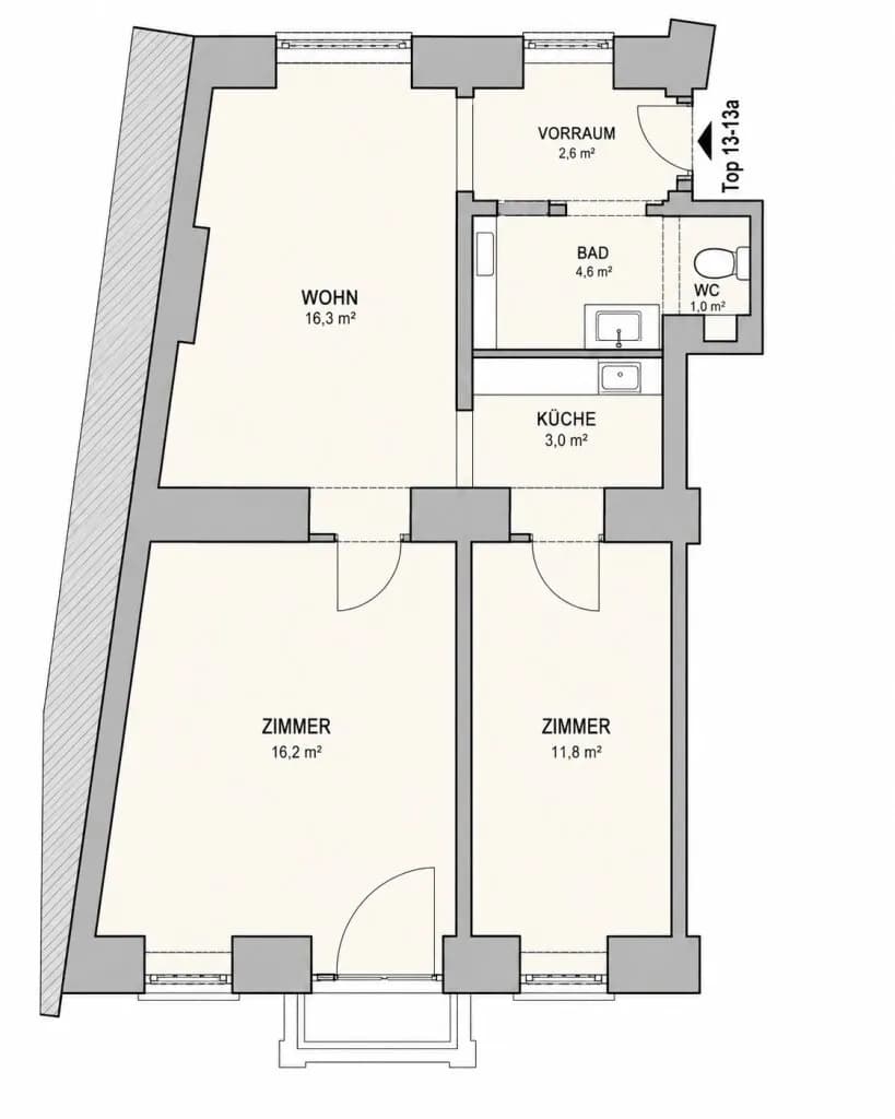 Wohnung kaufen in Wien – 30 m², € 99.000 – Bild 24 von 34
