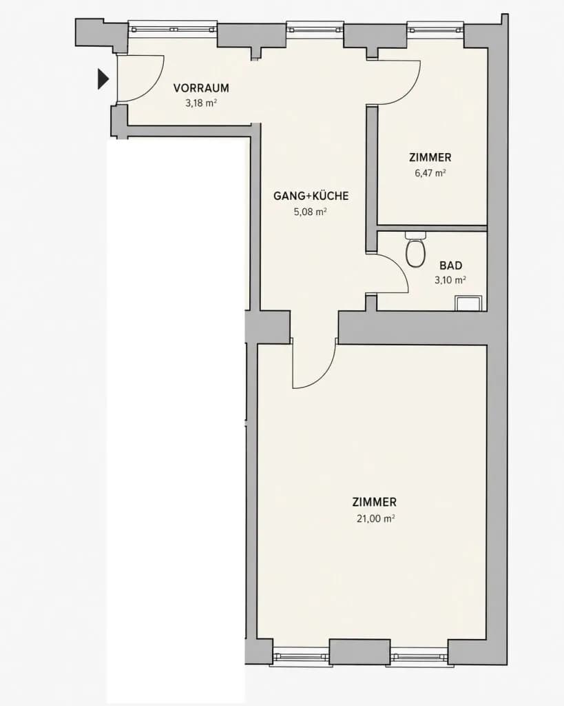 Wohnung kaufen in Wien – 30 m², € 99.000 – Bild 26 von 34