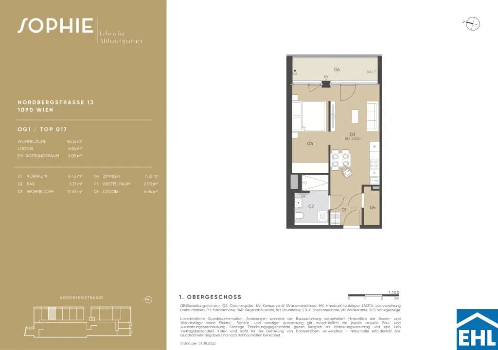 Immobilie kaufen in Wien – 40,16 m², € 345.000 – Bild 19 von 19