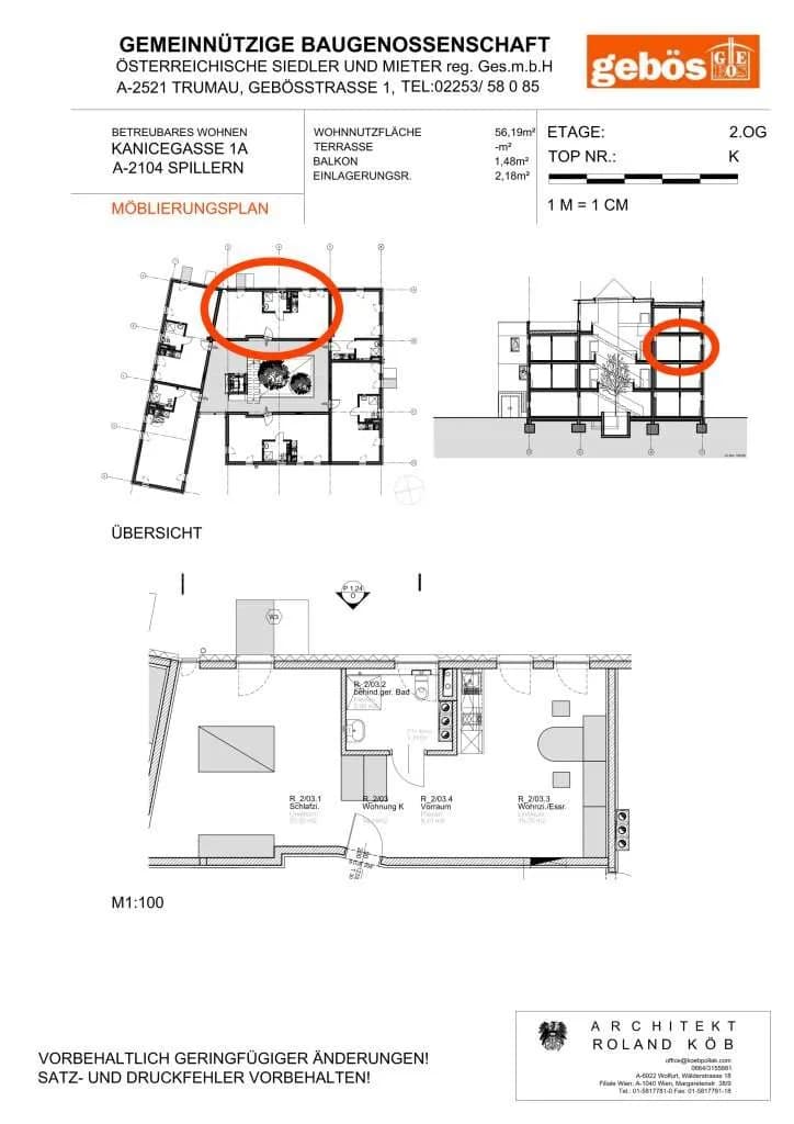 2-Zimmer-Wohnung mieten in Korneuburg – 56,19 m², € 745 – Bild 12 von 12
