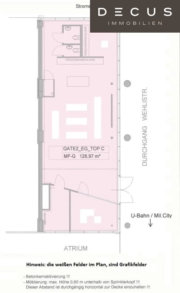 Gewerbeimmobilie mieten in Wien – 129 m², € 19 – Bild 7 von 7