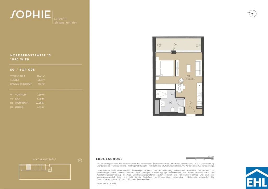 Immobilie kaufen in Wien – 32,61 m², € 307.500 – Bild 19 von 19