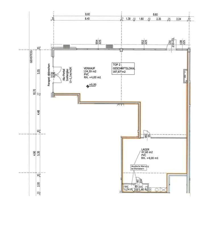 Gewerbeimmobilie mieten in Wien – 188 m², € 3.660 – Bild 5 von 6