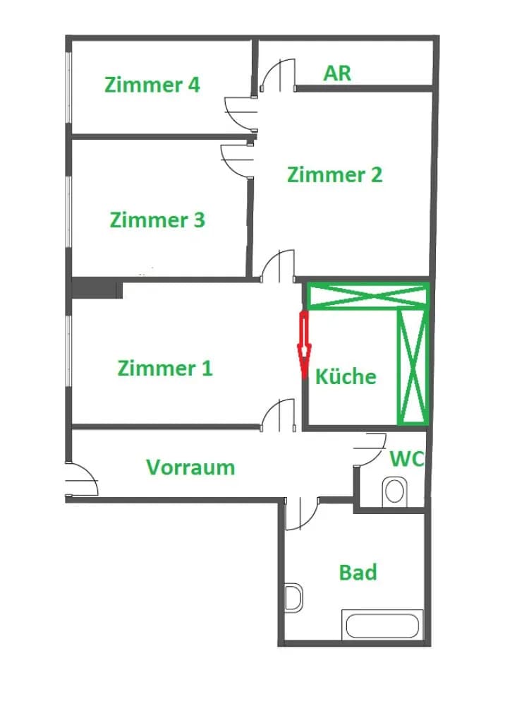 4-Zimmer-Wohnung kaufen in Klagenfurt – 81,17 m², € 207.900 – Bild 10 von 10