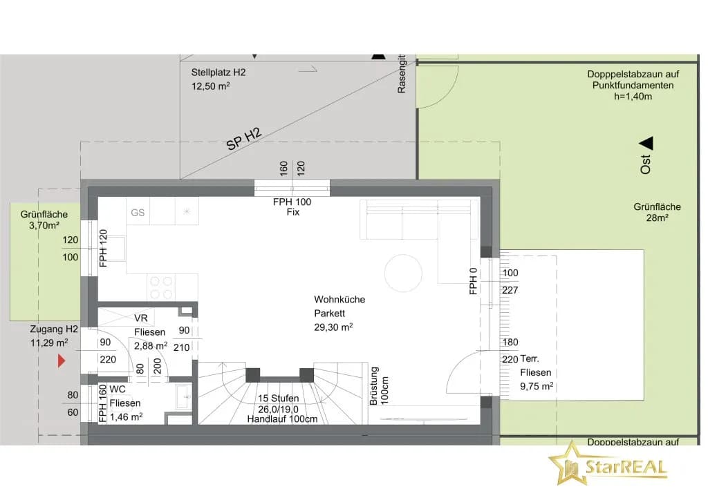 5-Zimmer-Haus kaufen in Wien – 116,76 m², € 579.000 – Bild 34 von 39