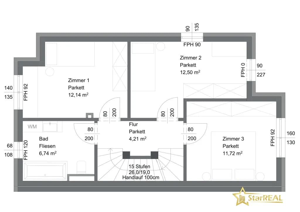 5-Zimmer-Haus kaufen in Wien – 116,76 m², € 579.000 – Bild 35 von 39