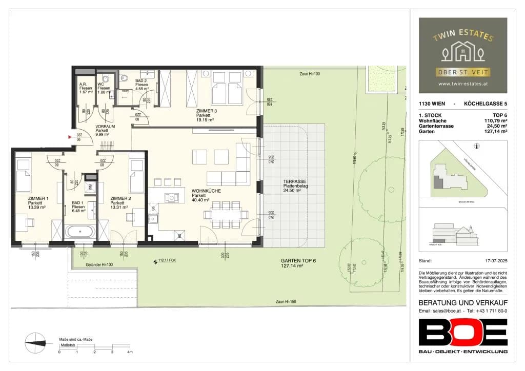 4-Zimmer-Wohnung kaufen in Wien – 110,79 m², € 1.115.000 – Bild 7 von 7
