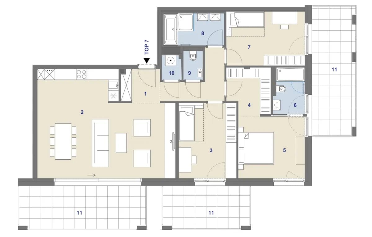 4-Zimmer-Wohnung kaufen in Wien – 112,91 m², € 1.299.000 – Bild 20 von 20