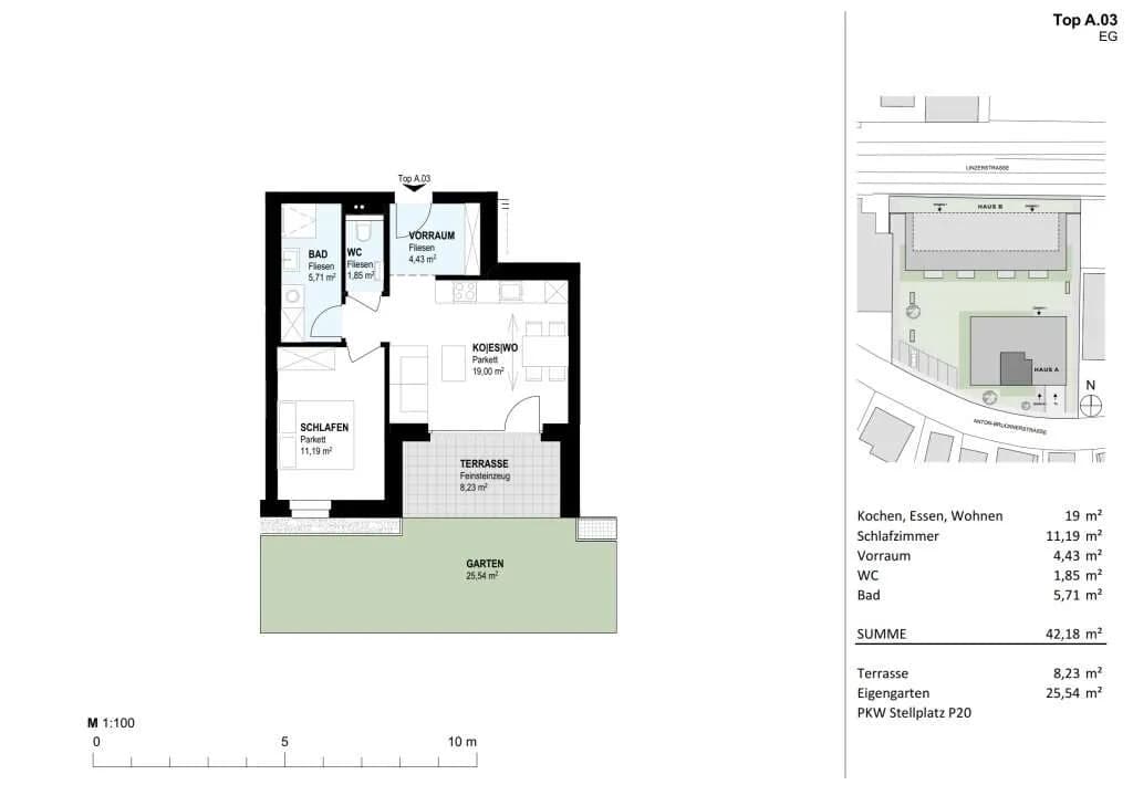 2-Zimmer-Wohnung kaufen in Vöcklabruck – 41,15 m², € 191.900 – Bild 12 von 16
