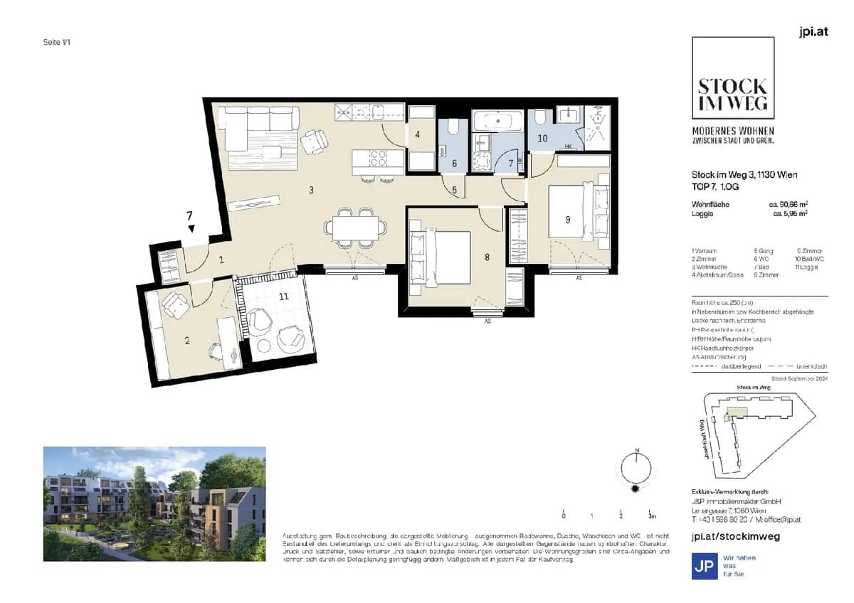 4-Zimmer-Wohnung kaufen in Wien – 90,66 m², € 779.000 – Bild 19 von 19
