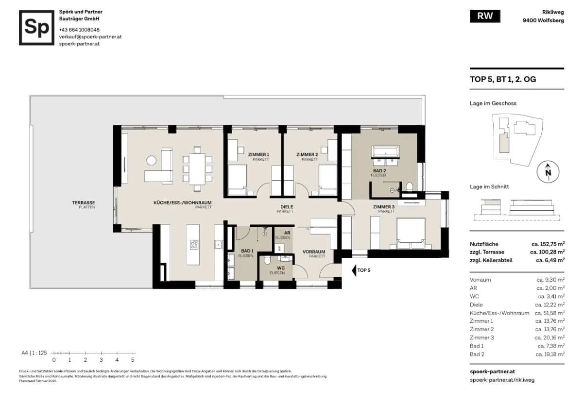 4-Zimmer-Wohnung kaufen in Wolfsberg – 153 m², € 871.000 – Bild 11 von 11
