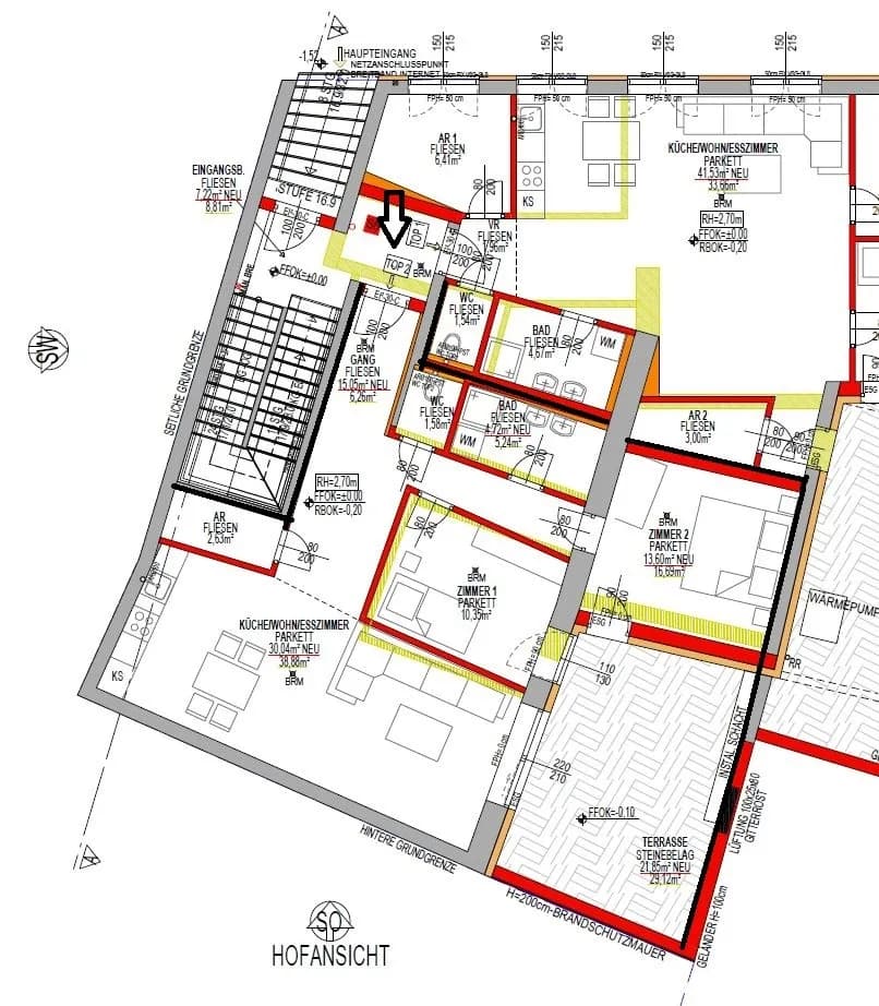 3-Zimmer-Wohnung kaufen in Mattersburg – 77,97 m², € 249.000 – Bild 25 von 25