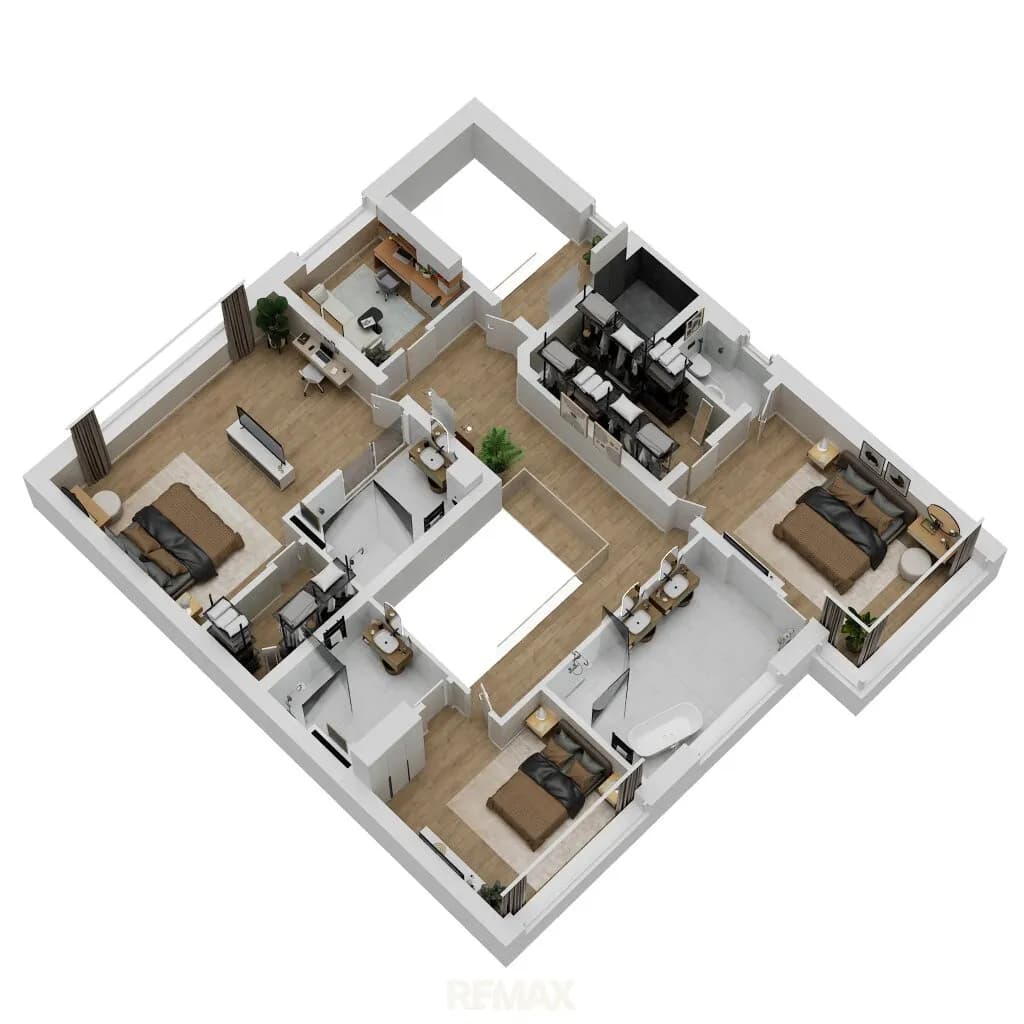 6-Zimmer-Wohnung mieten in Wien – 280 m², € 6.865 – Bild 54 von 55