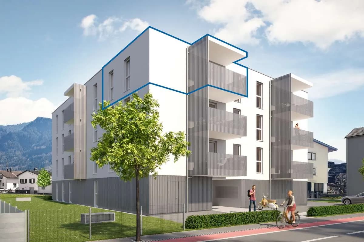 3-Zimmer-Wohnung kaufen in Dornbirn – 65,45 m², € 383.000 – Bild 5 von 6