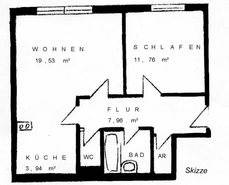 2-Zimmer-Wohnung kaufen in Linz – 49,65 m², € 185.000 – Bild 6 von 6