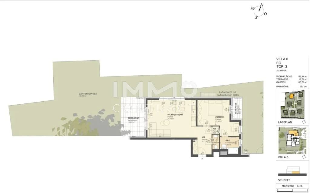 2-Zimmer-Wohnung kaufen in Krems an der Donau – 63,57 m², € 398.000 – Bild 2 von 12