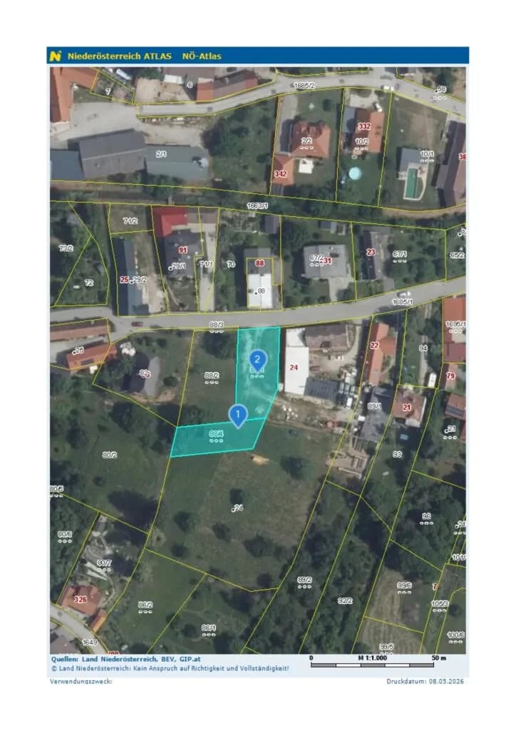 Grundstück kaufen in Neunkirchen – 1 001 m², € 135.000 – Bild 6 von 6