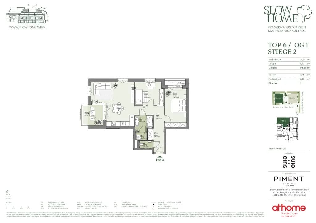 3-Zimmer-Wohnung kaufen in Wien – 74,81 m², € 485.000 – Bild 24 von 24