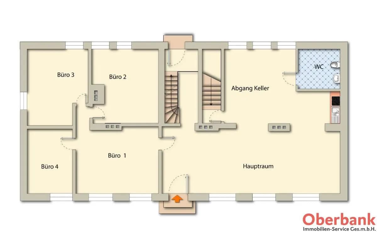 5-Zimmer-Gewerbeimmobilie mieten in Vöcklabruck – 170 m² – Bild 3 von 8