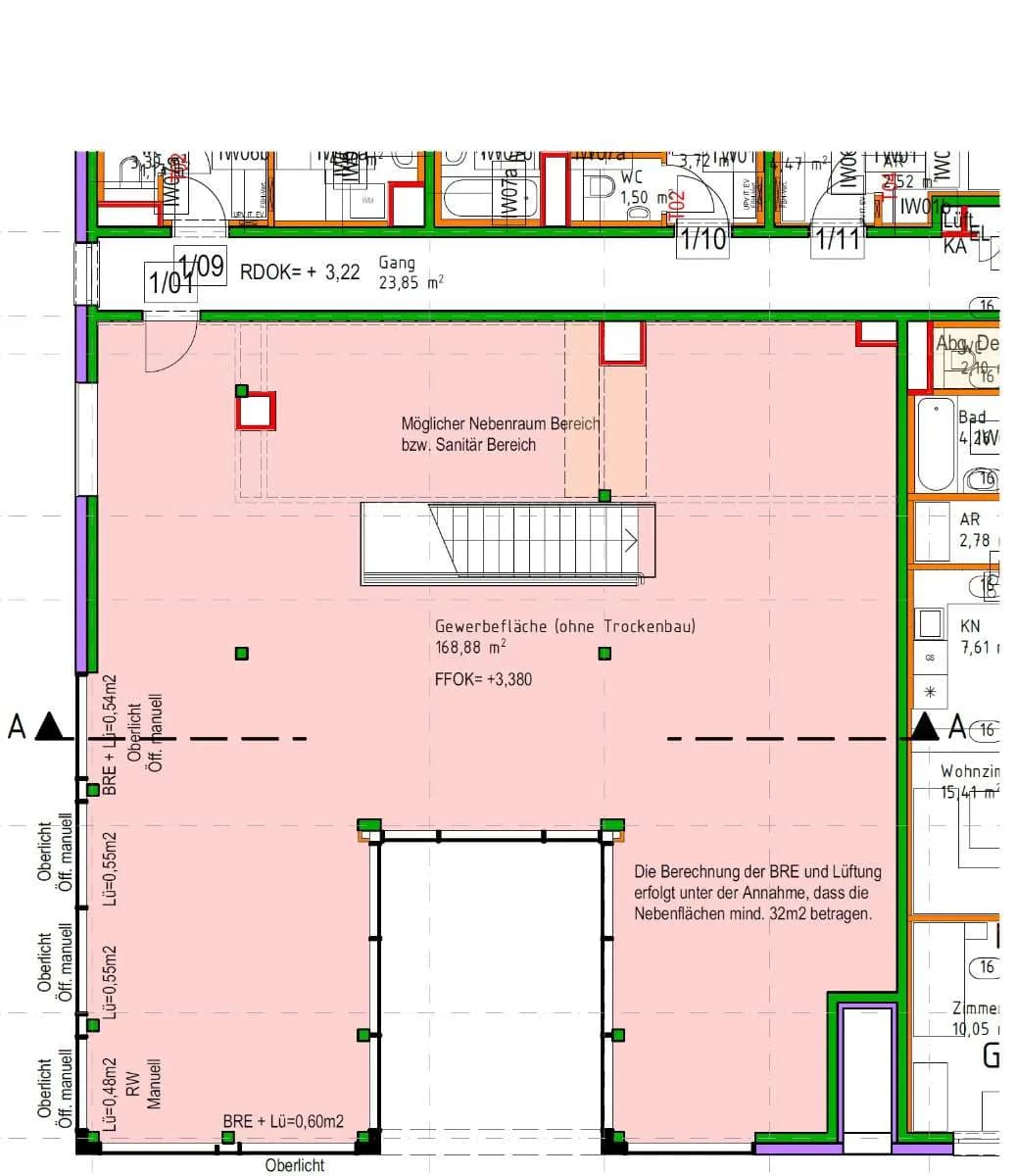 Gewerbeimmobilie mieten in Wien – 345 m², € 12 – Bild 12 von 12